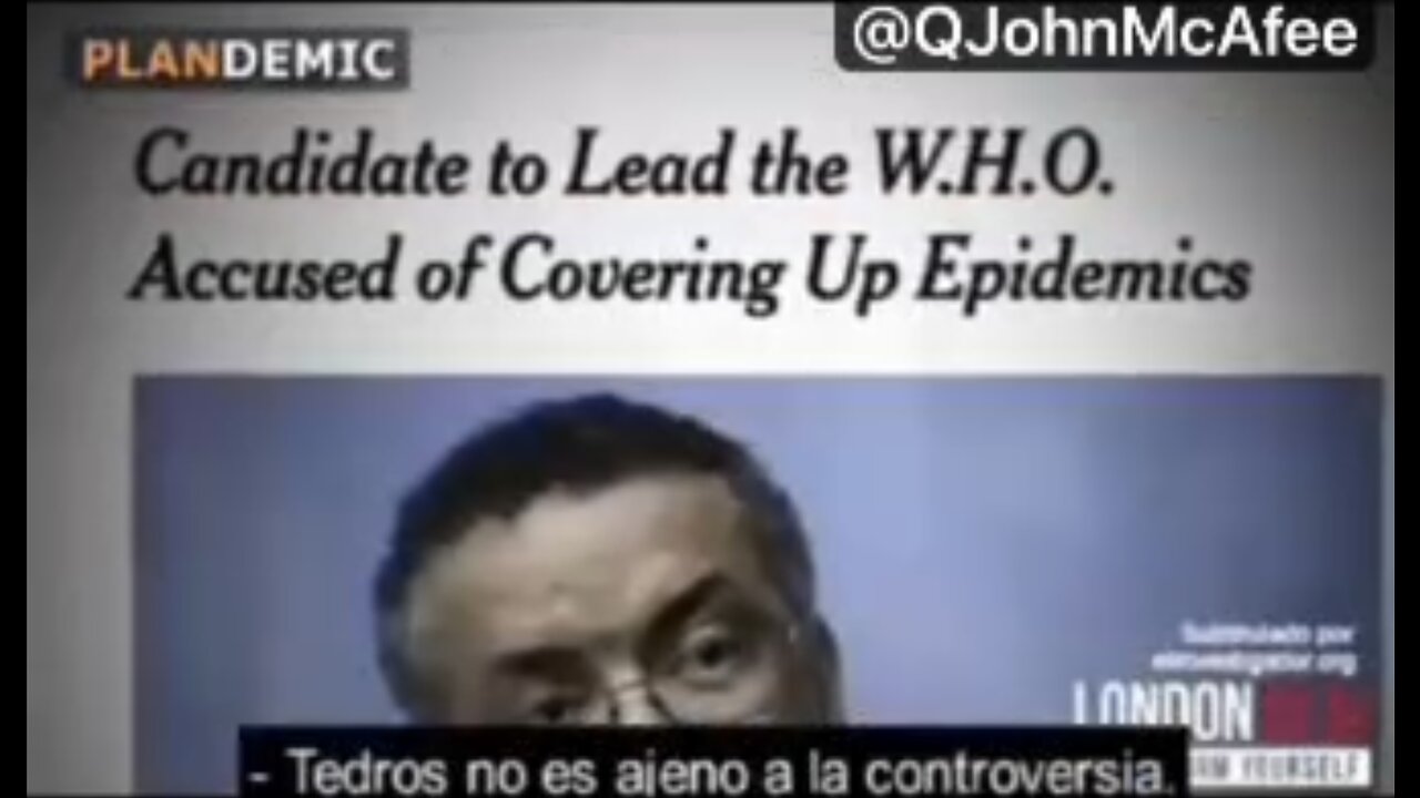 REAL TRUTH ABOUT🧟‍♂️☢️🦠🔬🧪💉🇺🇳WORLD HEALTH ORGANIZATION DIRECTOR GENERAL🇺🇳🧛‍♂️🌐💫