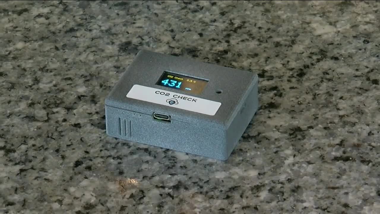 Neighbors in Lakewood create new CO2 device to fight against COVID