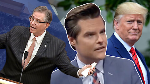Gaetz on Newsmax: We Need a Forceful Impeachment Defense of President Trump Over Low Energy