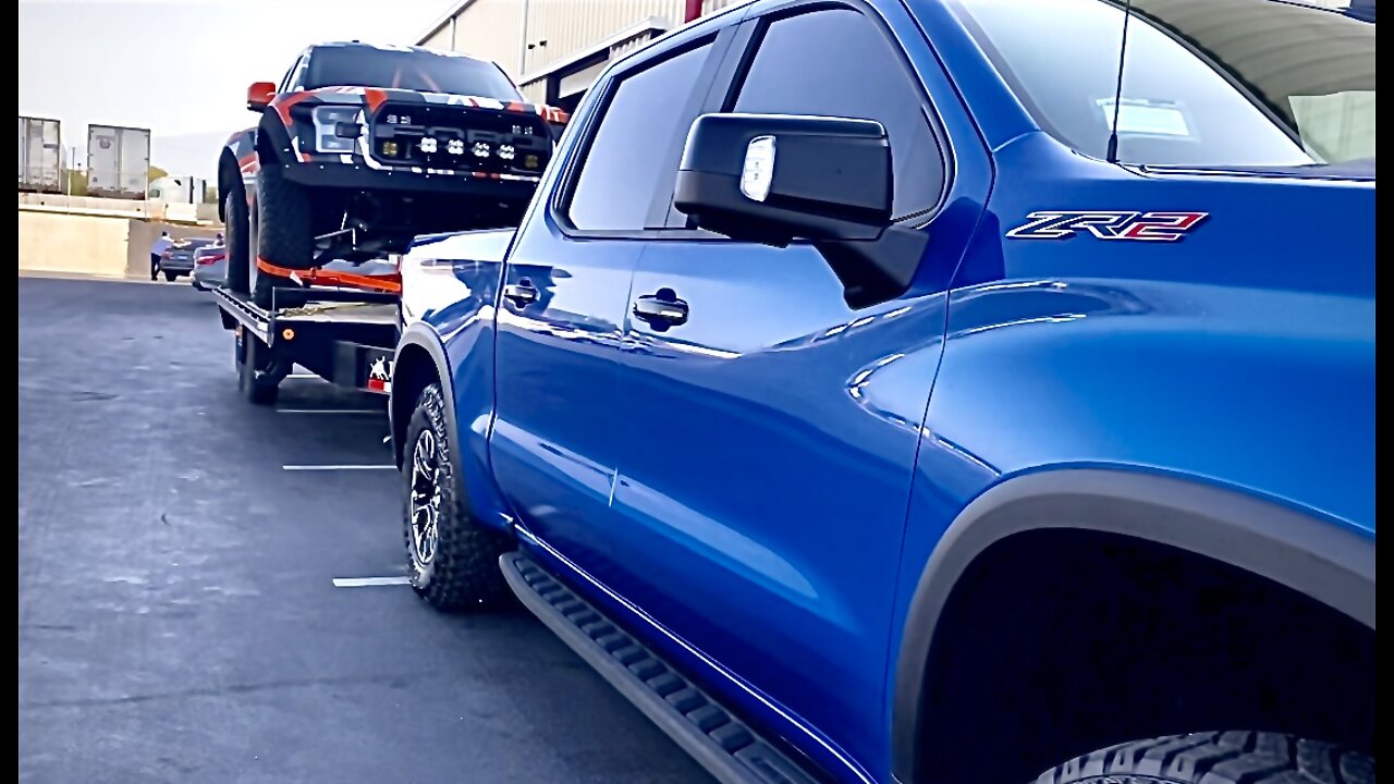 Silverado ZR2 Towing Overweight Raptor