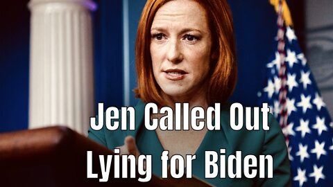 Jen Psaki was just CALLED OUT for defending Biden's lie about Hunter Biden’s LAPTOP from Hell 🔥