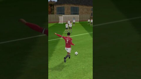 RONALDO MU FIX GOAL DLS FREE KICK #shorts #dls22 #efootball2022 #fifa22 #dls