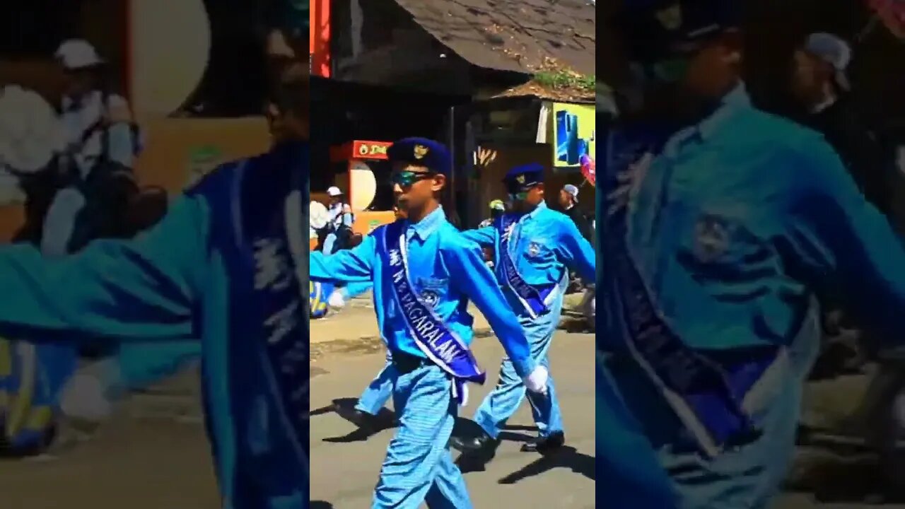 PBB ( Perlombaan Baris - Berbaris / Gerak Jalan PAGAR ALAM Part 1 HUTRI KE 77