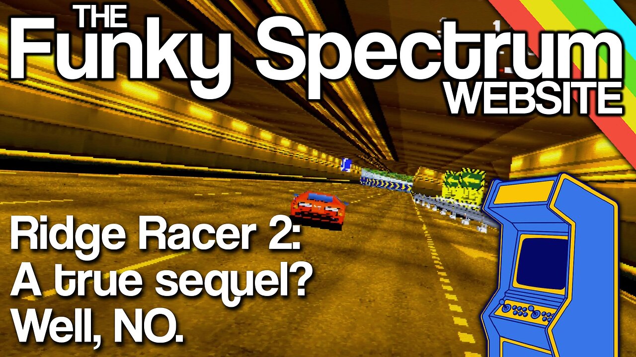 FUNKYSPECTRUM - Ridge Racer 2 (arcade)