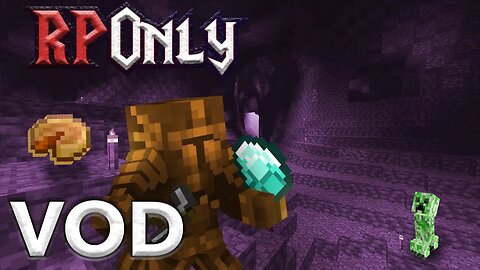 Caving as the Pumpkin Pie Knight | Minecraft RPOnly Server Part 2