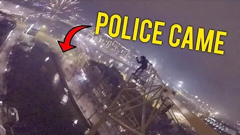 CRAZY POLICE ESCAPE IN AMSTERDAM FOR NEW YEAR!