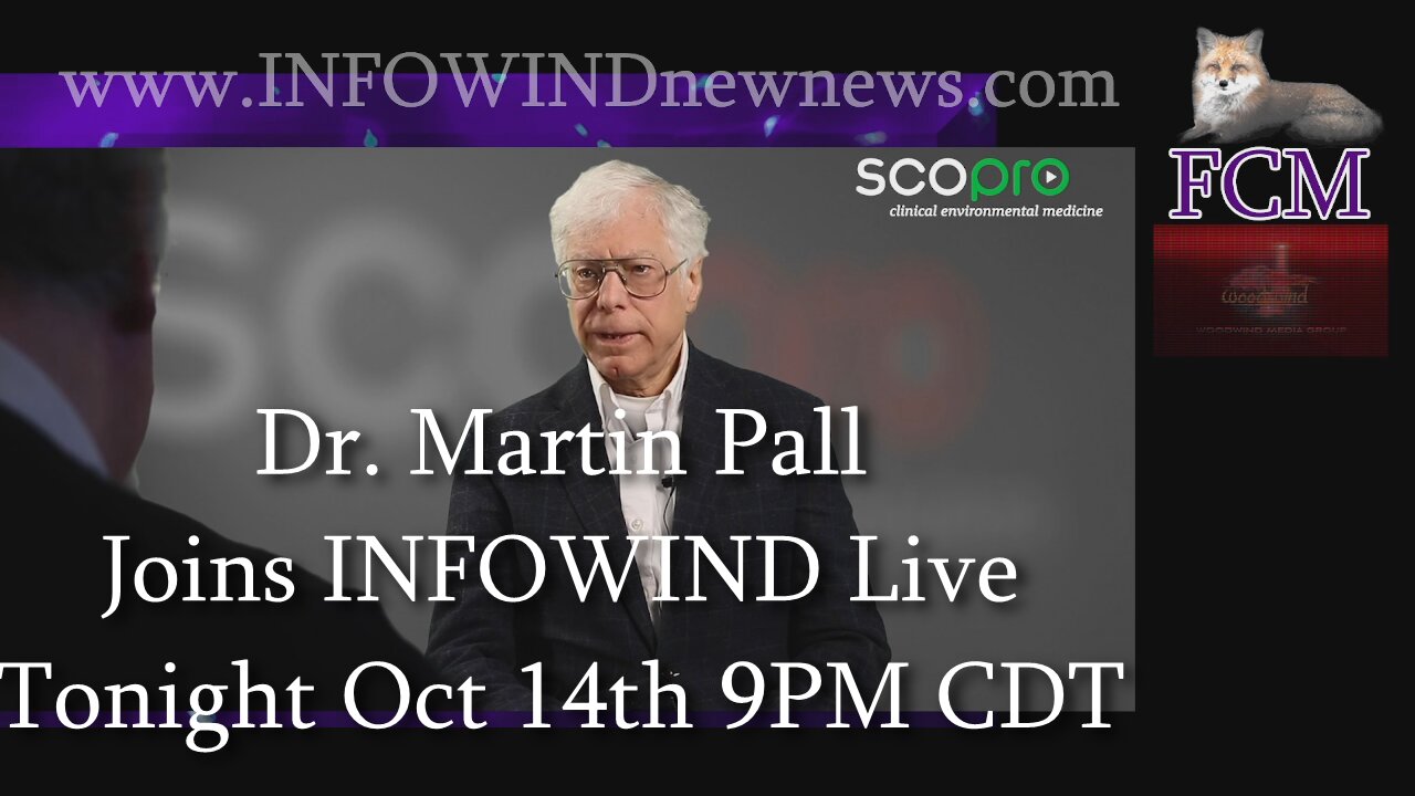 Electromagnetics with Martin L. Pall, PhD, Professor Emeritus of Biochemistry Joins INFOWIND