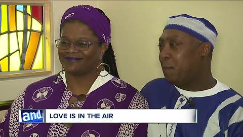 10 veterans and their wives renew marriage vows on Valentine's Day at Cleveland VA