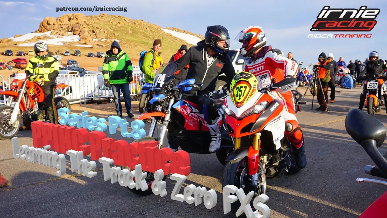 PPIHC Motorcycle Practice Middle Section Run 5 - Team Hollywood Electric ZERO Motorcycles FXS Pt.8