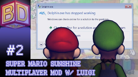 Super Mario Sunshine Multiplayer Mod With Luigi - Part 2 [Parody]