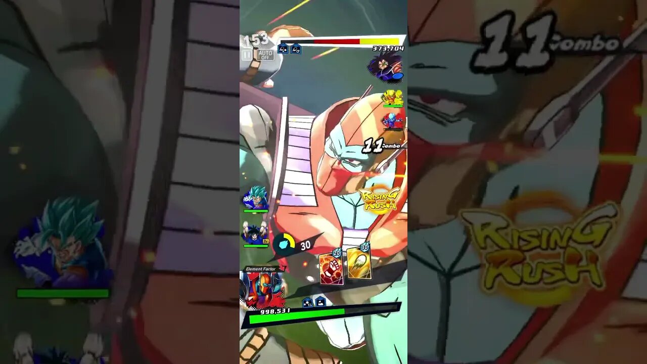 Dragon Ball Legends - Sparking Hyper Meta-Rilldo Hyper Drill Smash Special Move Gameplay (DBL11-04S)