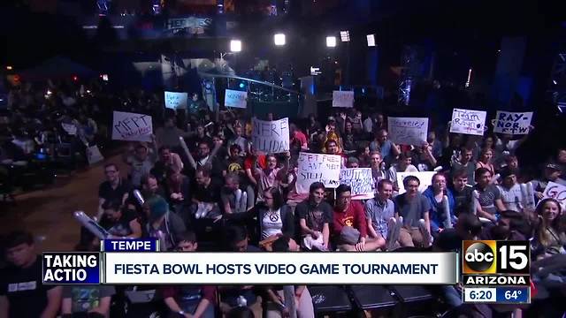 Fiesta Bowl hosts video game tournament at ASU