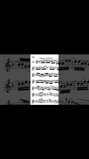 ARBAN 14 Characteristics Studies [08 - Allegro Moderato] - (Full with Piano accompaniment)