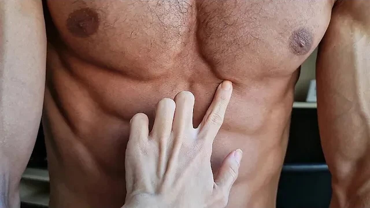 Hairy Chest Massage