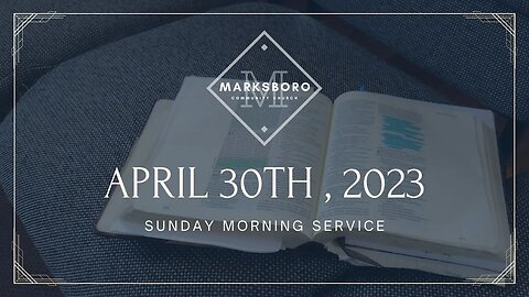 MCC April 30th Sunday Service