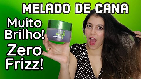 Máscara Melado de Cana | Natureza Cosméticos