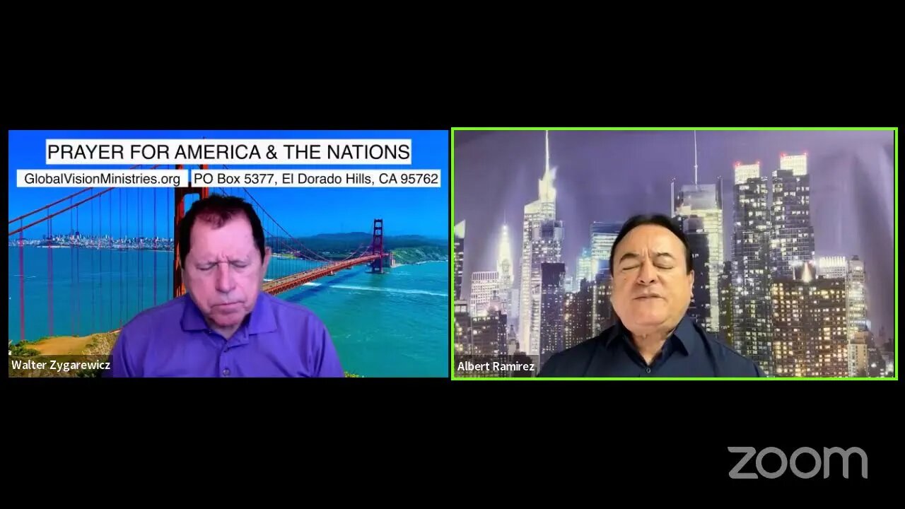 PRAYER FOR AMERICA & THE NATIONS Live with Walter Zygarewicz