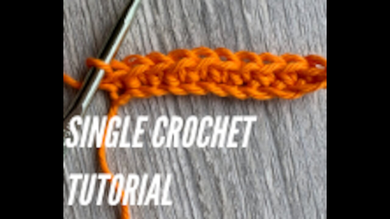 Single Crochet Tutorial