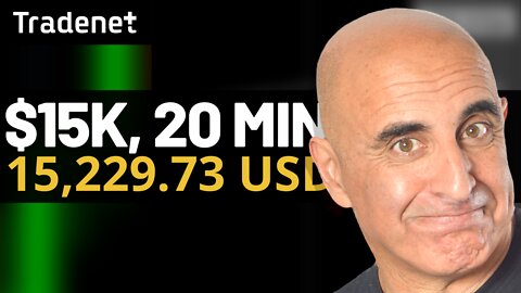 I HAD TO STOP TRADING... +$15,000 IN 20 MINUTES!!