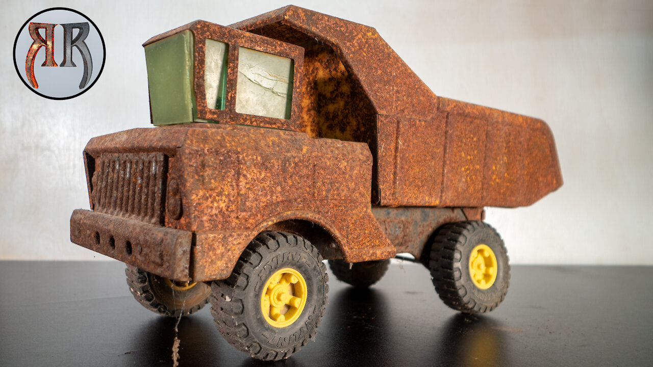 1960s Nylint Dump Truck Restoration (Like Tonka) Badly Rusted