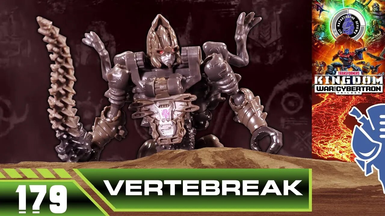 Transformers: Kingdom VERTEBREAK [Core, 2020] | Kit Reviews #179