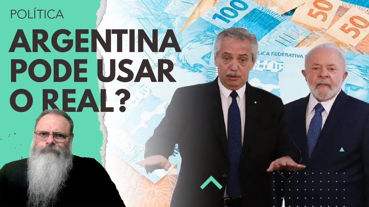 ECONOMISTA SUGERE que ARGENTINA use o REAL, ao INVÉS de DOLARIZAR a ECONOMIA, mas isso NÃO RESOLVE