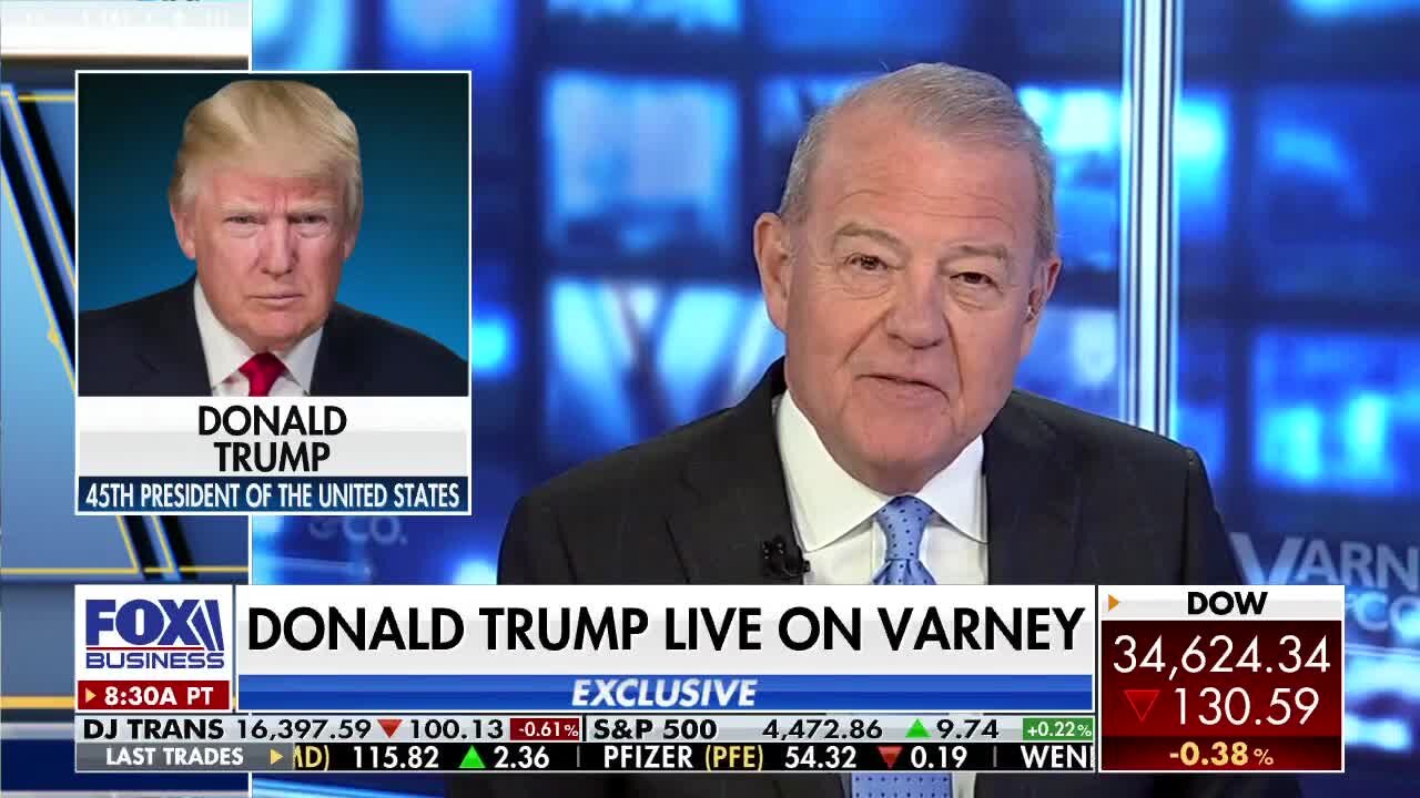 President Donald J. Trump Joins Varney & Co