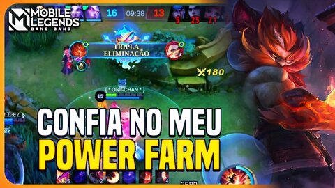 ESSA É A MELHOR ESTRATÉGIA PRO AULUS, POWER FARM | MLBB