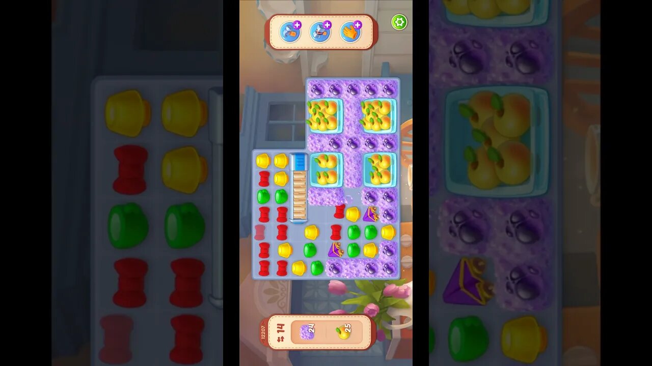 Shorts Playrix Homescapes Gameplay Walkthrough Level 12207