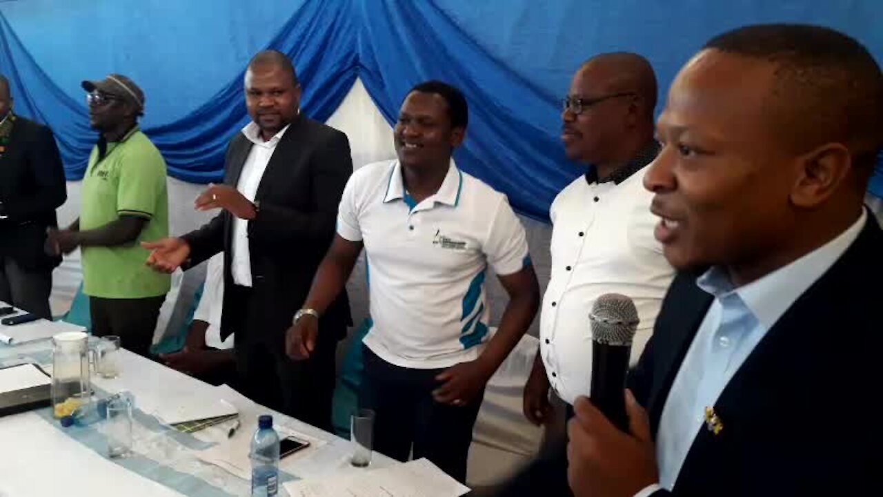 SOUTH AFRICA - Johannesburg - Support for Sekunjalo Independent Media (videos) (n8y)