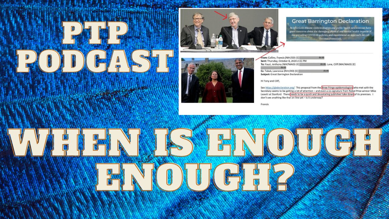 WHEN IS ENOUGH ENOUGH ?