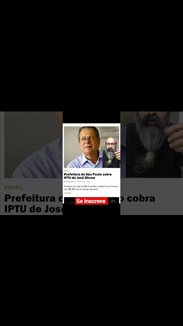 Cobrança de IPTU de José Dirceu #shorts #noticias #news #iptu