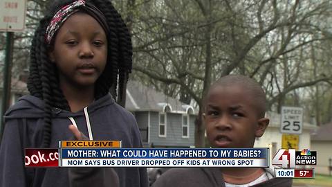 Parent: Bus driver dropped kids at wrong stop