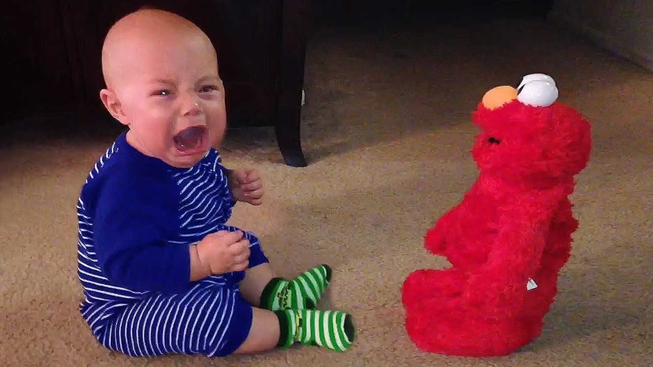 Try Not To Laugh : Funny Reaction Babies Play Toys | Funny Baby Videos