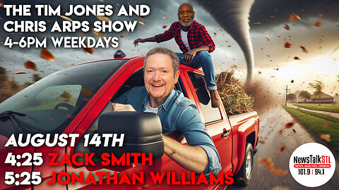 The Tim Jones and Chris Arps Show 08.14.2024 Zack Smith | Jonathan Williams