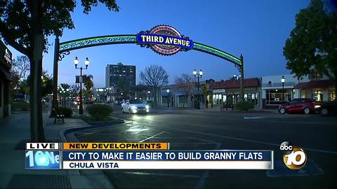 City to make it easier to build granny flats