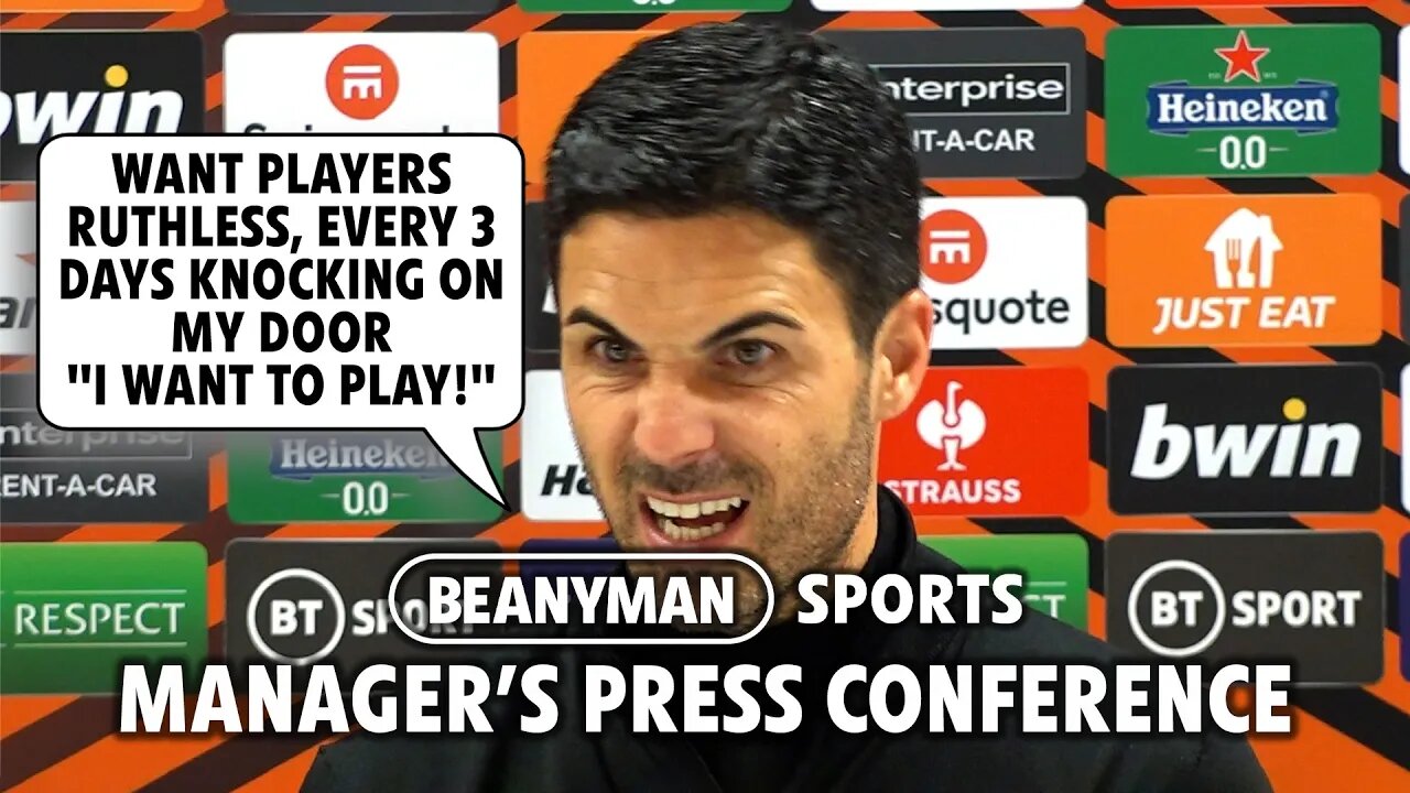 'I want players RUTHLESS! Knocking on my door "I WANT TO PLAY!"'| Arsenal 1-0 PSV | Mikel Arteta