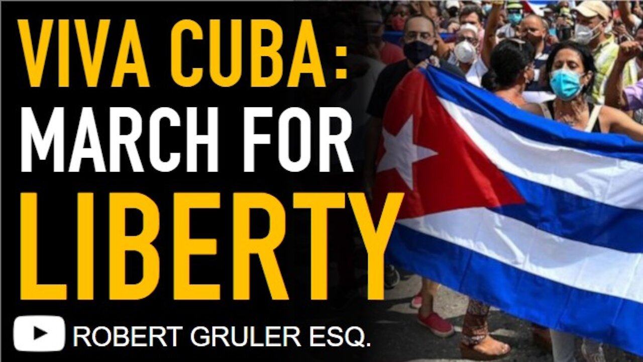 Cuba Protests Castro & Communism #SOSCuba #VivaCuba #Libertad