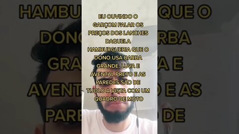 AQUELA HAMBURGUERIA CARÍSSIMA #shorts