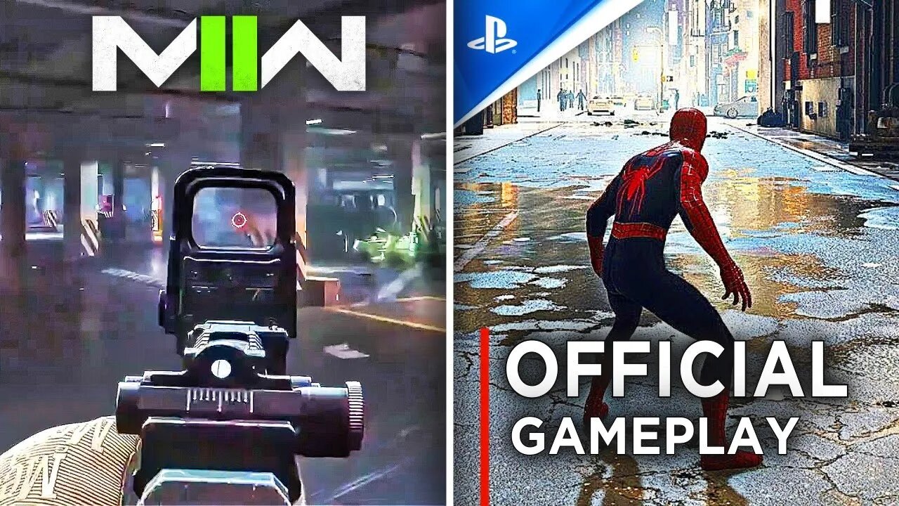 PS5 Spiderman 2 Gameplay, MW2 BETA LEAKS 😨 - Battlefield 6, Assassin's Creed, COD PS4, PS5 & Xbox