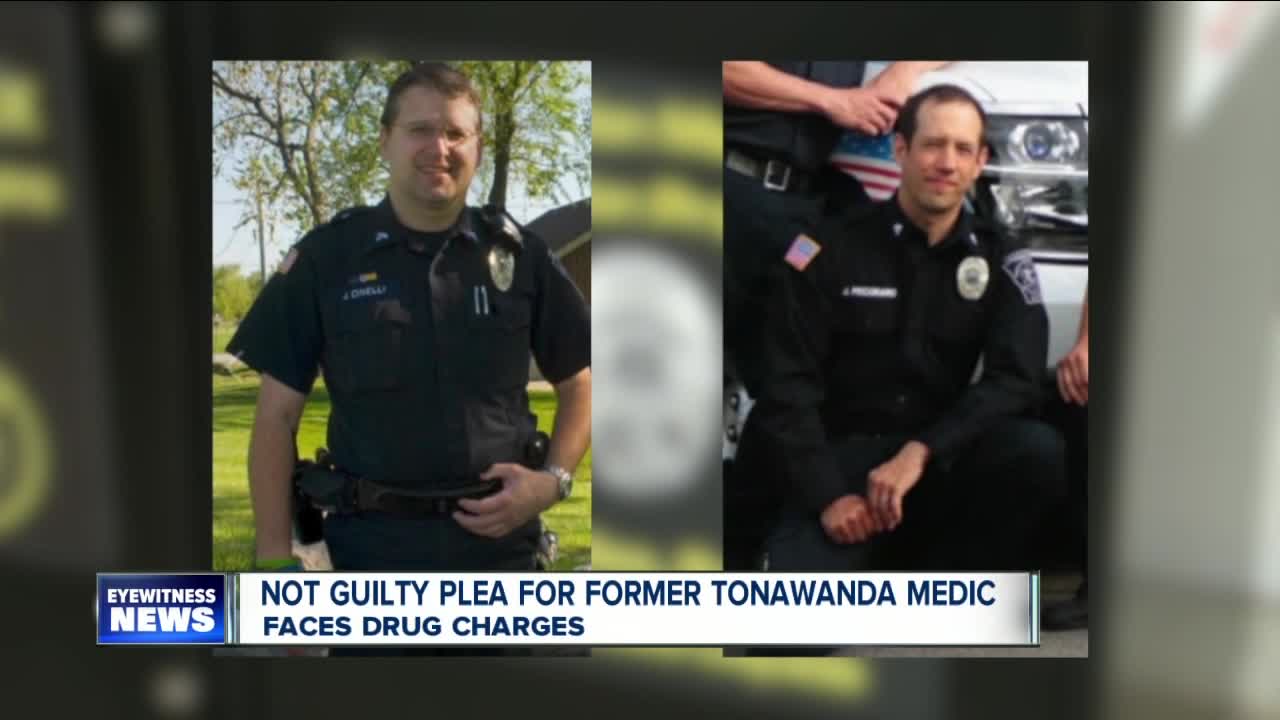 Former Tonawanda medic pleas not guilty to drug charges