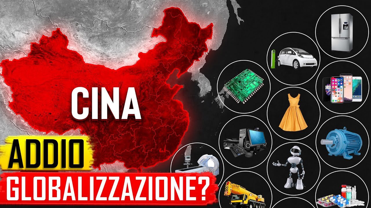 L'Occidente dipende troppo dal Made in China? DOCUMENTARIO è programmazione lo ripeto la Cina è il maggior esportatore del mondo e se collassa la catena di distribuzione lì collassa l'economia mondiale ovvio e fare il GRANDE RESET