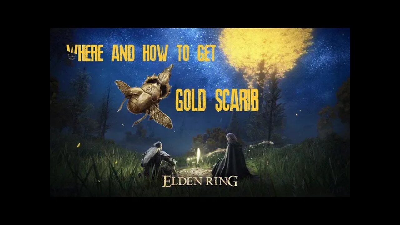 HOW TO GET GOLD SCARIB