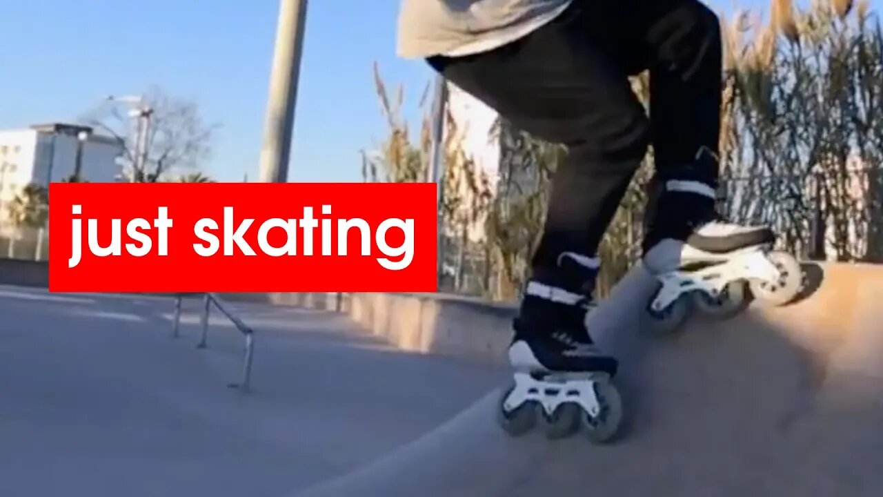 Freeskating on Triskates in Barcelona After a Quick Stop in London // Ricardo Lino Skating Clips