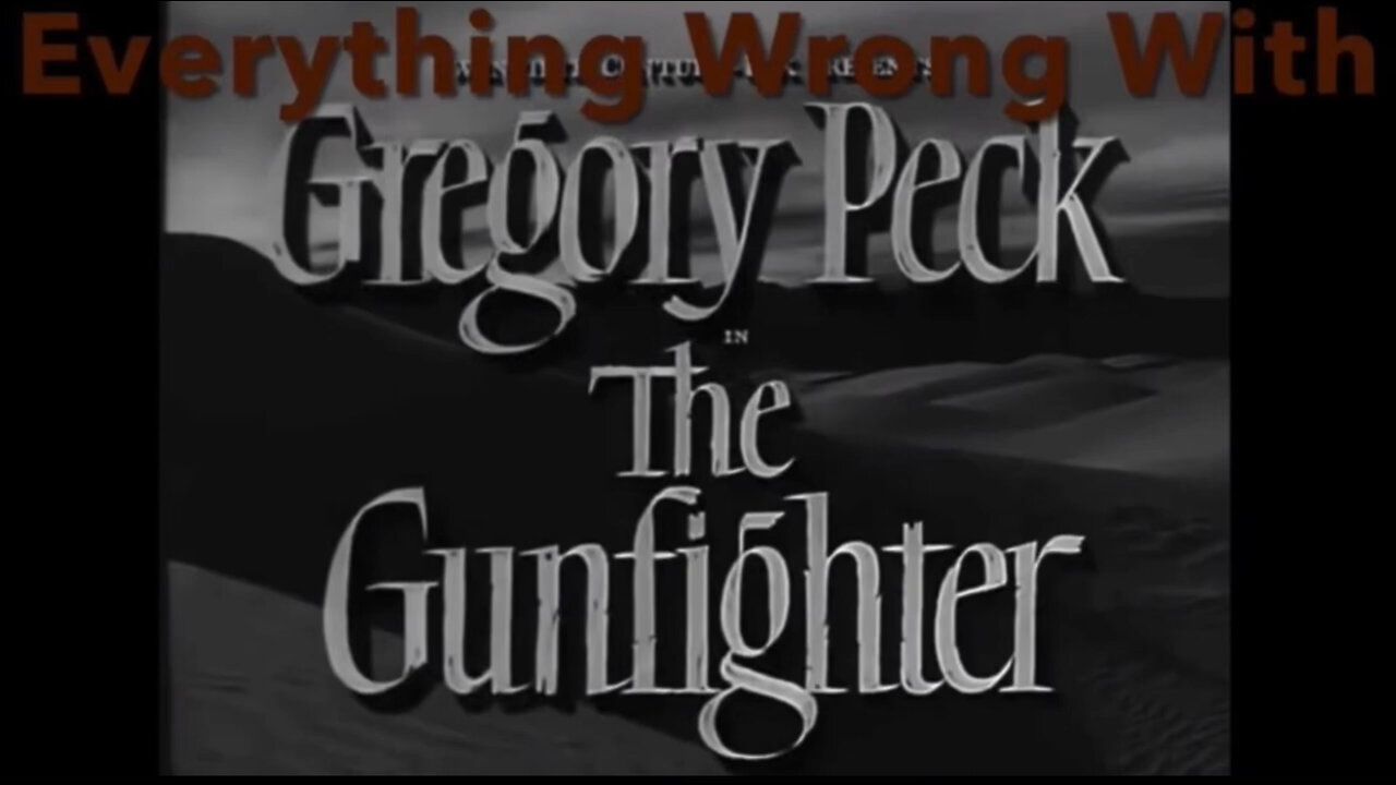 Everything Wrong With The Gunfighter (1950) in 12 minutes or less