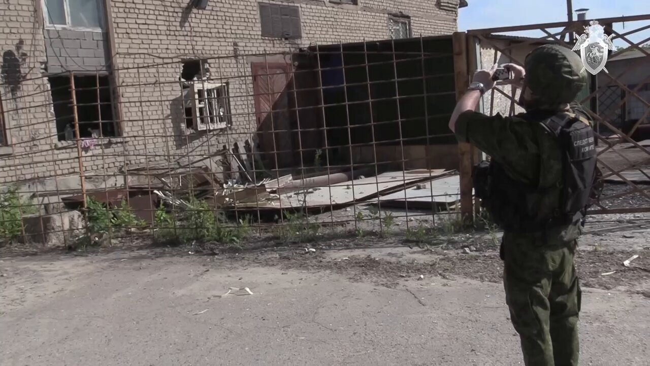 A water facility in Donetsk was damaged by French artillery, say investigators