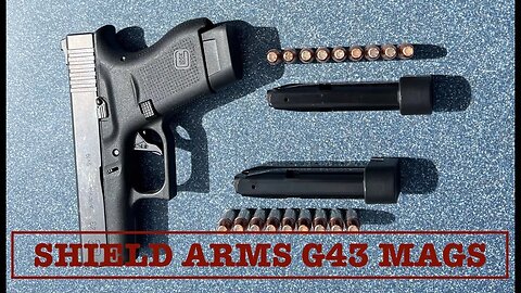 Shield Arms Z9 mags and Glock