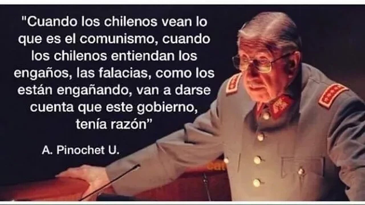 DOCU PINOCHET LEYENDA COMO CHILE RENACIÓ DE LAS CENIZAS