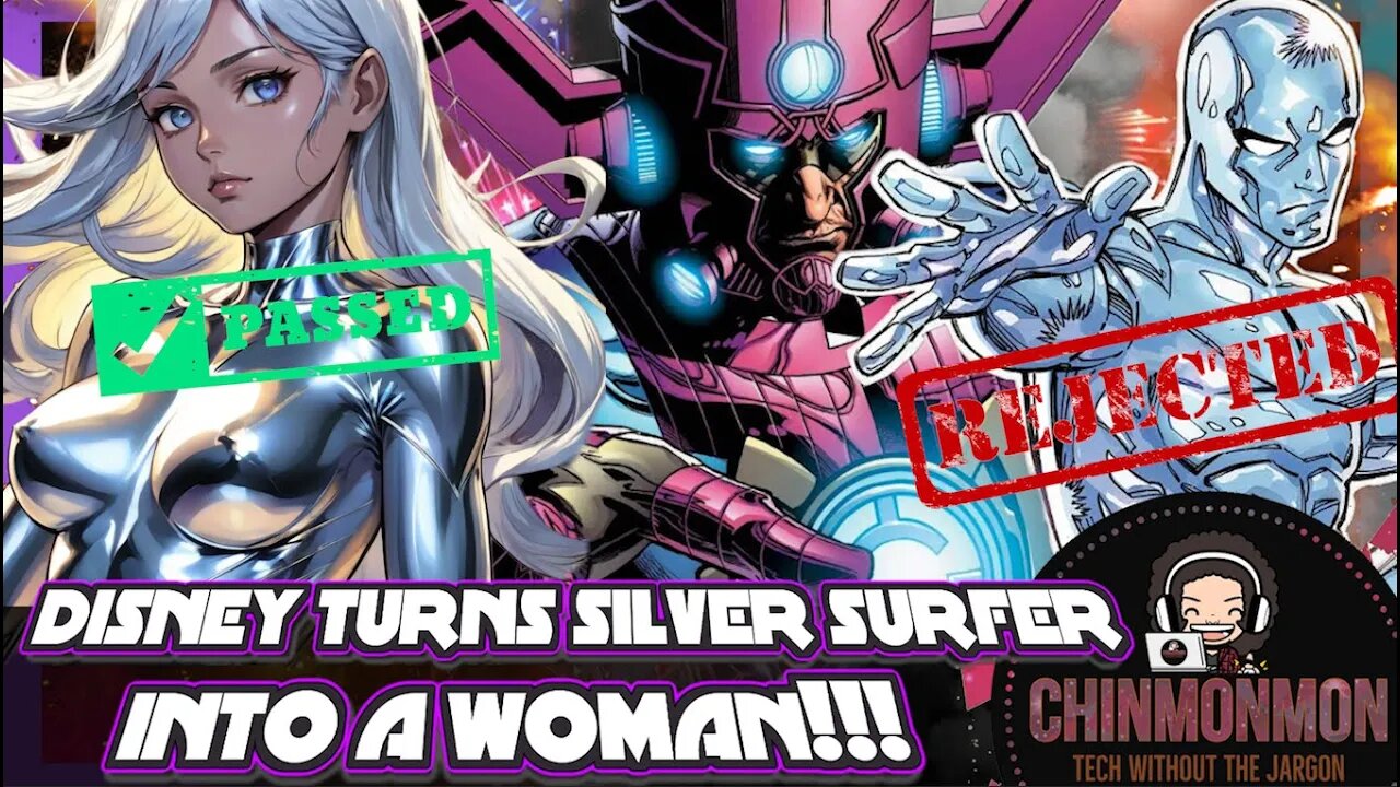 Disney Turns Silver Surfer into a WOMAN!!!