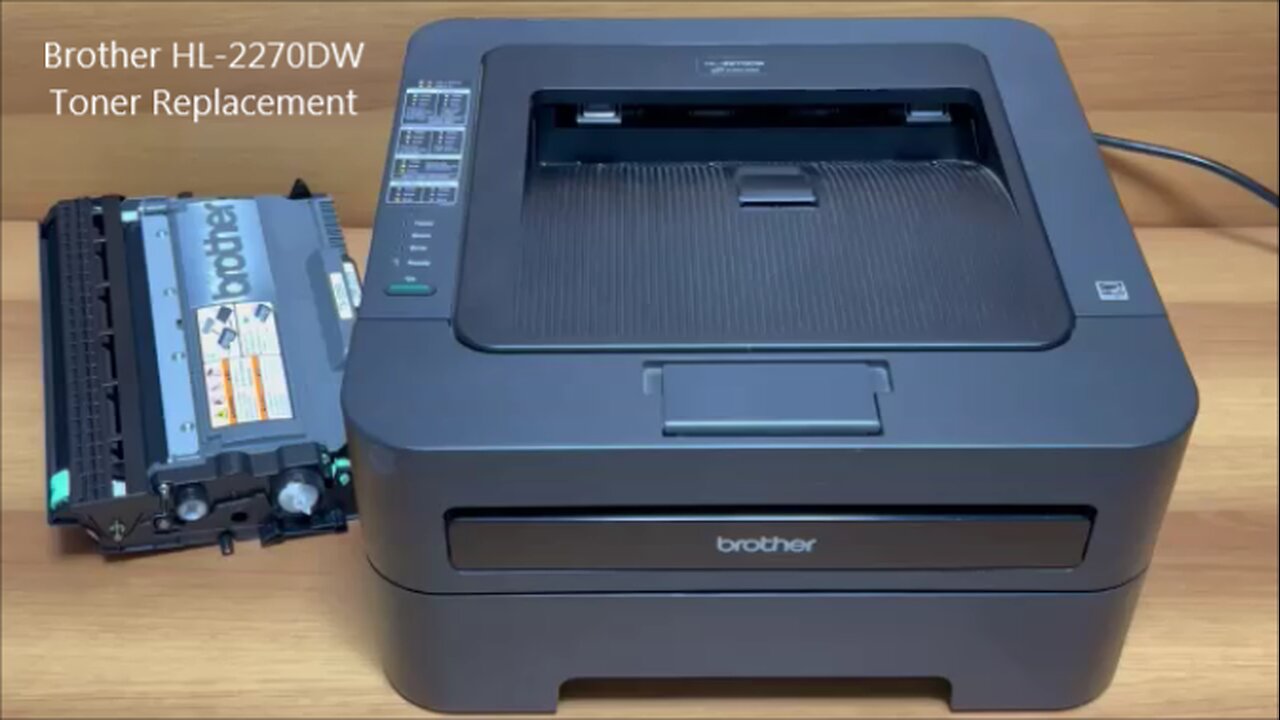 How to Replace the Toner in a Brother HL-2270DW Printer